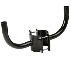 RAB14-N2 Double Right Angle Wrap Bracket for Round Poles
