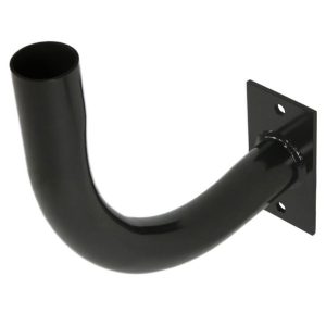 RABX-4DB Right Angle Curved Bracket Wall/Square Pole Mounting Steel 2"Size