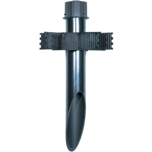 Nuvo 3" Diameter Outdoor Lighting Mounting Post for Landscape