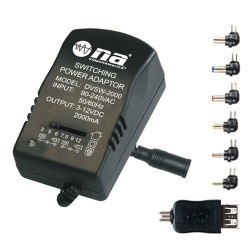 Nippon America DVSW-2000 2000mA Switching Universal Power Adapter