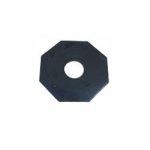12 lb Octagon shaped rubber base for Delineator Post