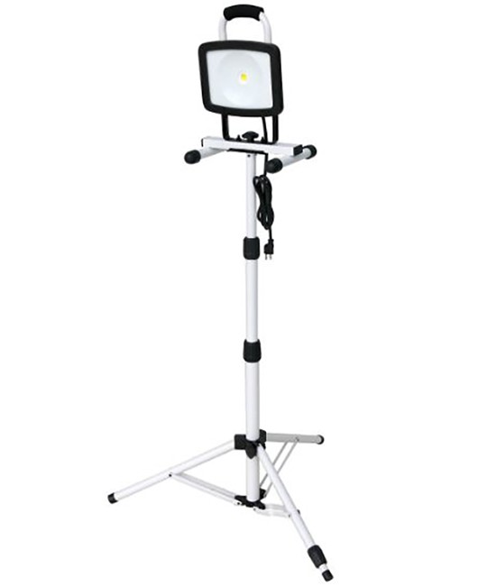 Howard LWL-TP-22-120 22 Watts LED Single Head Tripod Work Light 5000K