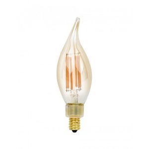 NaturaLED 5940 LED4.5CAF/FIL/30L/E12/922 4.5 Watt Filament Lamp 2200K