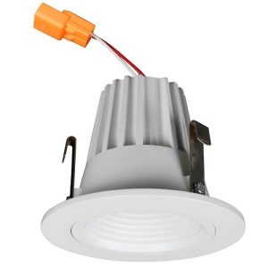 Profusion LED BLED-2T-BW-3K 2" 9 Watts LED Trim Baffle 3000K