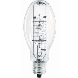 PLUSRITE 1607 175 Watt Metal Halide Pulse Start Open Rated Base Up Lamp MED M152/O