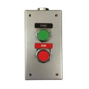 General Electric Control CR104PES12 2 Hole Pushbutton Enclosure Stainless Steel