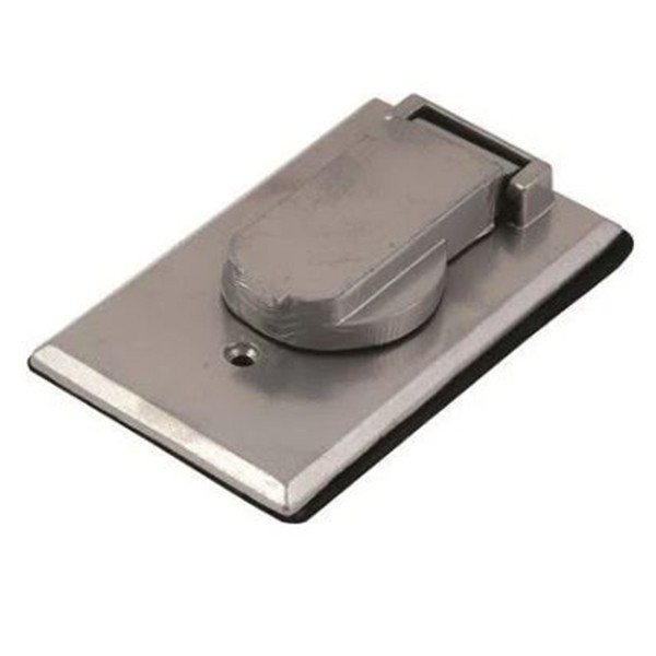 Metal Weatherproof cover 1- Gang Vertical
