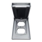 Plastic Weatherproof cover 1- Gang Vertical