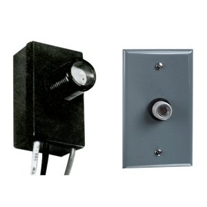 Precision Controls A1068W Photocell Button 208V - 277V, Wall Plate