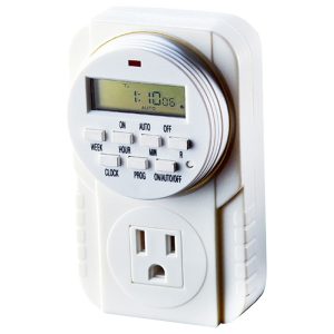 UltraGrow UG-TR/D1/120 120V Digital Timer with single outlet
