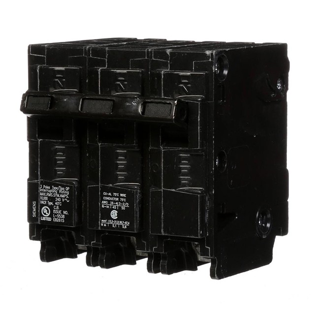 Siemens Q330 30 Amp 3-Pole Circuit Breaker