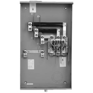 Siemens Talon 49107-02FL 7 Jaw 320A OH/UG Aluminum Enclosure Meter