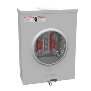 Milbank UAP7040-XL-TG-HSP 4 Terminal Triplex Ground Ringless Meter Socket