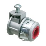 Arlington SG38AST 3/8 MC Insulated Throat Saddlegrip Connector