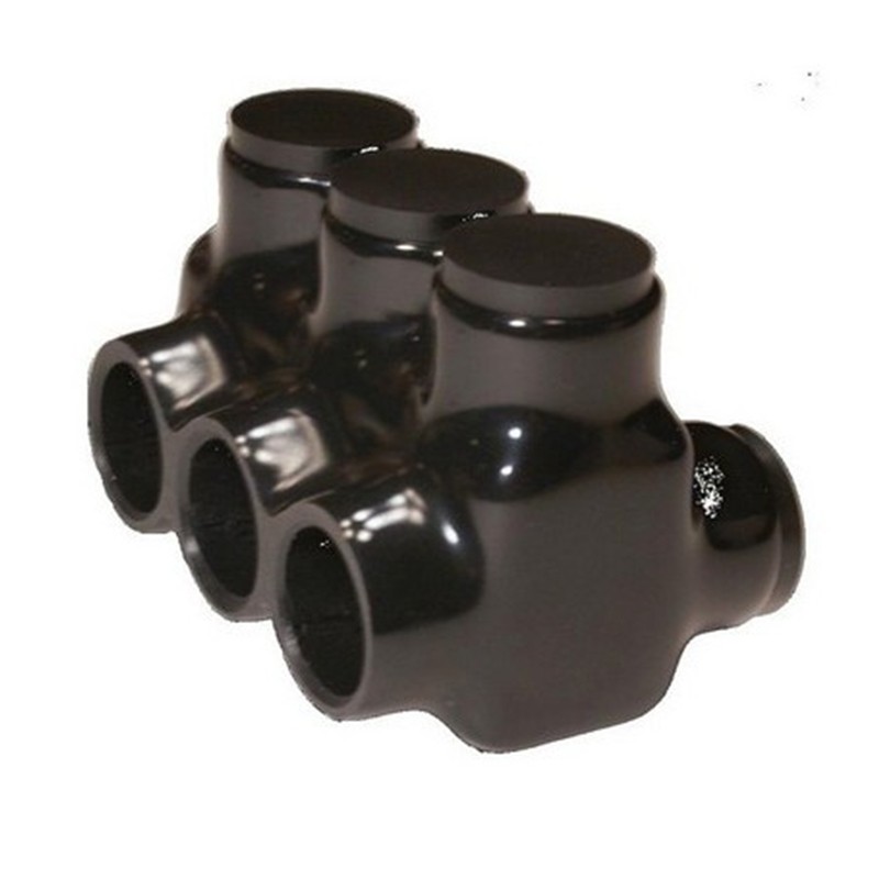 LS Performance 97613 Dual Entry 3 Ports 4-14 Black Insulated Multi ...