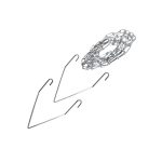 Keystone KT-MSLED-VH-KIT V-Hook Chain-Suspended Mounting