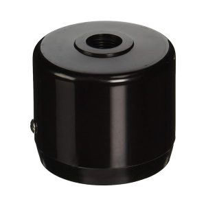 RAB Lighting MCAP3B Mighty Post Cap for 3" Pipe, 2-7/8" OD, Black