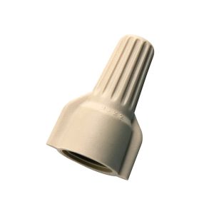 Ideal WT41-B WingTwist Tan Wire Connectors, Bag of 500