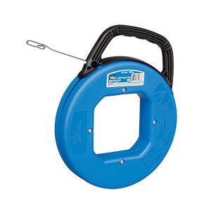 Ideal 31-057 240' Blued-Steel™ Fish Tape with Tuff-Grip™ Pro Case, 1/8" x .060"