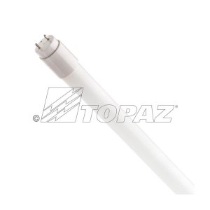 Topaz L4T8B Series 18W LED 4ft Dual-End T8 Ballast Bypass Frosted Glass Tube (Case of 25)