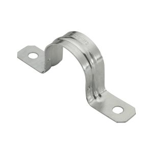 Atlantic Industrial AL 128 1 1/2" 2-Hole Rigid Steel Strap