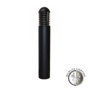 Atlantic Industrial AIBOWLQF1X15 15W Amber Round Dome Bollard with Louvers