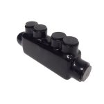Morris 97028 Black Insulated In-Line Splice 4 Set Screws 750 - 250