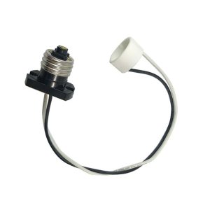 Satco 80-2368 Flange Adapter from GU10 twist lock base to E26 Medium Screw Socket