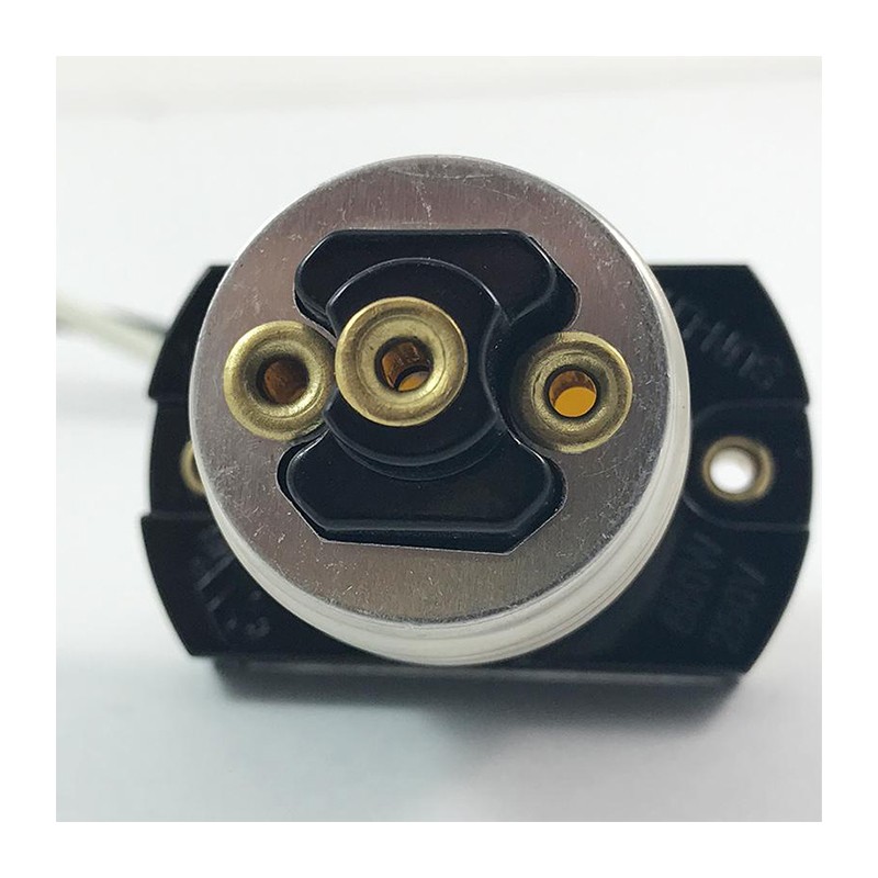 Satco 80-2368 Flange Adapter from GU10 twist lock base to E26 Medium Screw Socket