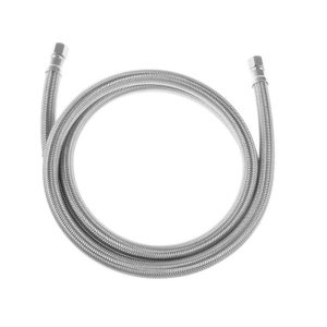 AIDA 320013 1/4" Stainless Steel Ice Maker Supply Line 60"