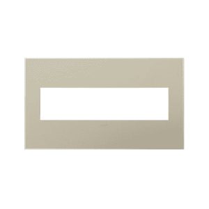 Legrand AWP4GTM4 Gray 4-Gang Decorator/Rocker Wall Plate