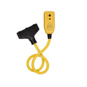 AIDA 010511 15A 2ft 12-Gauge 3 Outlets GFCI Extension Cord