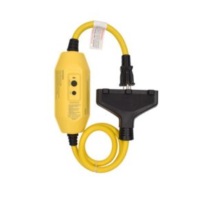 AIDA 010612 15A 2ft 12-Gauge 3 Outlets GFCI Extension Cord