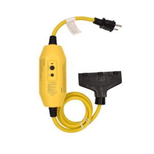 AIDA 010631 15A 3ft 14-Gauge 3 Outlets GFCI Extension Cord