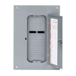 Square D QO124L125PGRB QO Load Center Main Lug 125 A 1 PH 3 W 24 SP NEMA 3R ground bar Plug-On