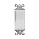 AIDA 15 Amp Single Pole Decora Switch Residential Grade