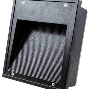 DABMAR DSL1130-LED16 16W 100-227V LED Recessed Brick/Step/Wall Light Black 4000K