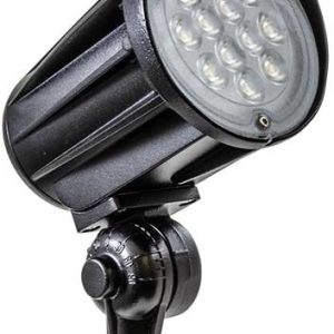 DABMAR DPR50-LED28F 28W LED 120-277V LED Directional Spot Light 60º Black 4000K