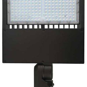 DABMAR DF-LED7756-T3 80W LED 120-277V Shoebox LED Post Top Fixture Black Type 3 4000K