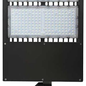 DABMAR DF-LED7771-T5 300W LED 120-277V Shoebox LED Post Top Fixture Black Type 5 4000K