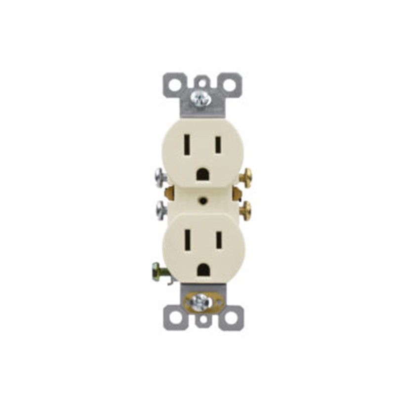 AIDA 15A Tamper Resistant Residential Grade Duplex Receptacle