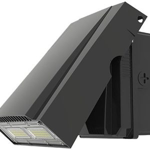 Dabmar DW-LED1125 50W LED 120-277V Medium Adjustable Wall Pack Fixture Bronze 5000K