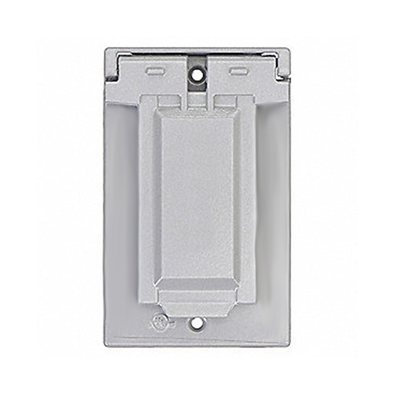 Orbit 1CL-DV 1-Gang Weatherproof Duplex Cover With Padlock Hasp
