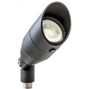 Dabmar LV190-LED3 3 Watts 12V LED Cast Aluminum Directional Spot Light w/Hood MR16-LED Bulb 6500K