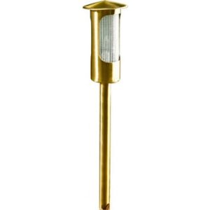 Dabmar LV-LED63-BS 2.5 Watts 12V LED Path Walkway, and, Area Light Brass JC-LED Bulb