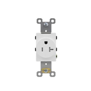 AIDA 20A Tamper Resistant Residential Grade Single Receptacle