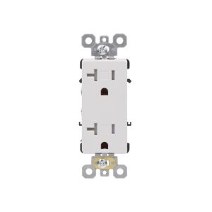 AIDA 20A Tamper Resistant Commercial Grade Decorative Receptacle