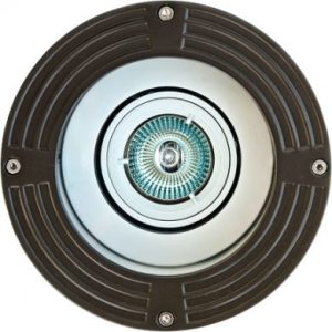 Dabmar Lighting FG316-MR-LED3 3 Watts 12V Adjustable In-Ground Well Light Fixture MR16 LED Bronze 6400K