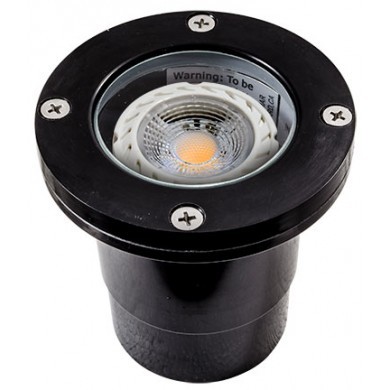 Dabmar Lighting FG318-LED3 3 Watts 12V Adjustable In-Ground Well Light Fixture MR16 LED 6500K