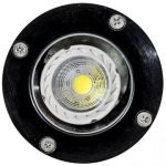 Dabmar Lighting FG318-LED3 3 Watts 12V Adjustable In-Ground Well Light Fixture MR16 LED 6500K